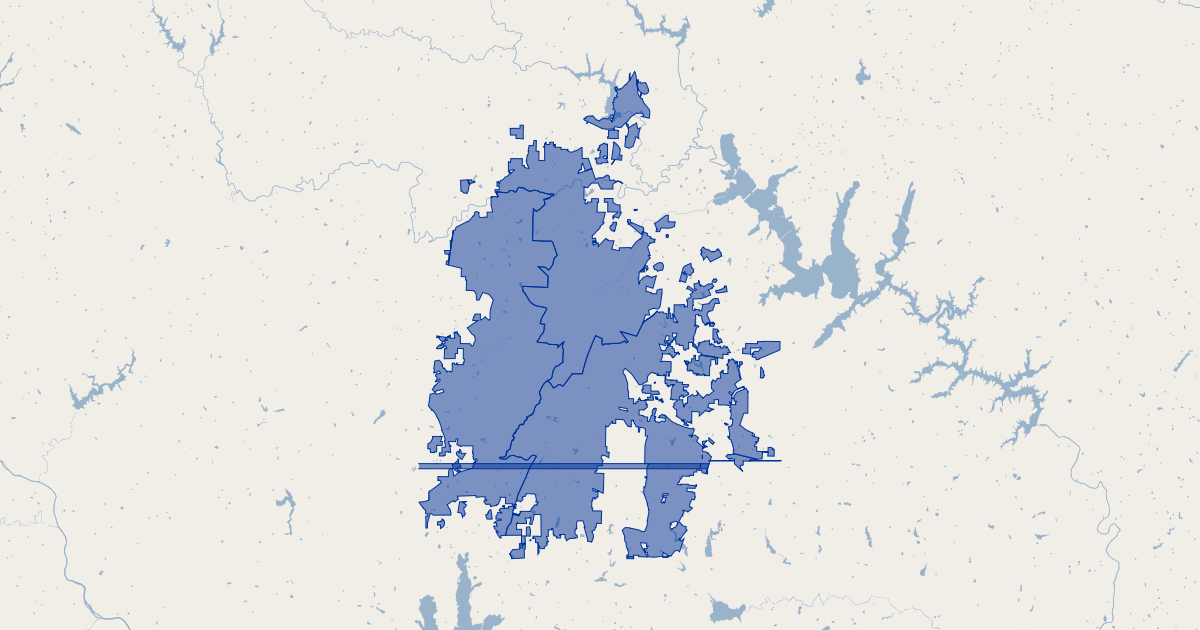 Durham County, North Carolina City Council Wards | GIS Map Data ...