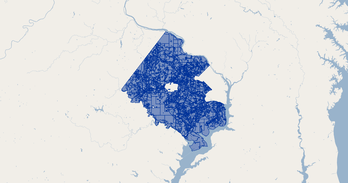 Fairfax County Virginia Zoning Districts Gis Map Data Fairfax