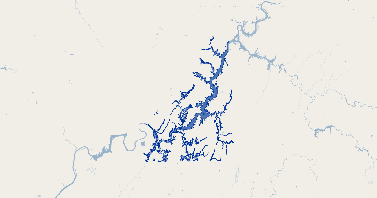 Hamilton County, Tennessee 100 Year Flood GIS Map Data Hamilton