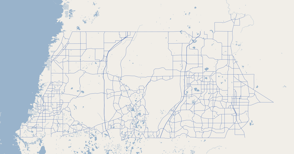 Pasco County Map