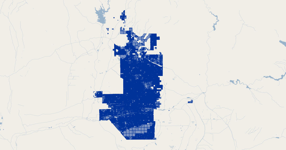 Phoenix, Arizona City Parcels | GIS Map Data | City of Phoenix, Arizona ...